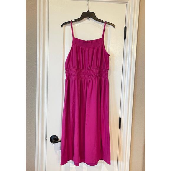 NWT KENSIE Women's Smocked A-Line Dress Size 10 - Picture 5 of 7